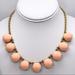 J. Crew Jewelry | J. Crew Peach Bauble Necklace | Color: Gold | Size: Os