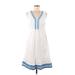 Boden Casual Dress: White Dresses - Women's Size 6