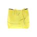 J.Crew Leather Tote Bag: Yellow Solid Bags