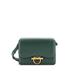 Salvatore Ferragamo Leather Shoulder Bag: Green Bags