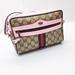 Gucci Bags | Gucci Ophedia Canvas Monogram Leather Zip Designer Pink Shoulder Crossbody Bag | Color: Pink/Tan | Size: Os