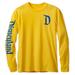 Disney Tops | Disneyland Resort Yellow Long Sleeve Spellout Tee Shirt M | Color: Yellow | Size: M