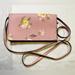 Coach Bags | Coach Hayden Foldover Crossbody Clutch Daisy Print Pink | Color: Pink | Size: Os