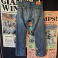 Levi's Jeans | Levi 514 Jeans Used Thrashed Mens Size 36 X 30.5 Distressed Punk Style Fading | Color: Blue | Size: 36