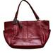 Coach Bags | Coach Crimson Park Carrie Pebbled Leather Tote Bag | Color: Red | Size: Os