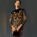 Anthropologie Dresses | Anthropologie Long-Sleeve Velvet Mini Dress Sz Xl | Color: Black | Size: Xl