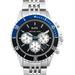 Michael Kors Accessories | Michael Kors Bayville Black/Blue Dial Chrono Mens Watch Mk8749 New $295 | Color: Black/Silver | Size: Os