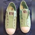 Converse Shoes | Converse Slip Ons | Color: Green | Size: 9.5