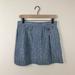 J. Crew Skirts | J. Crew Linen Blend Stripped Mini Skirt Size 6 | Color: Blue/White | Size: 6