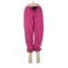 Victoria's Secret Pink Sweatpants - High Rise: Pink Activewear - Women's Size Medium