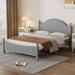 Full Size Traditional Concise Style Solid Wood Platform Bed
