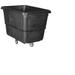 Sim Supply Cube Truck,MDPE,Black,11.9 cu. ft. 36FK91 - 1 Each