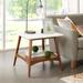 Parker End Table，Modern Accent table,for Living Room Bedroom Studio, Comfy，Living Room table Comfy Reading