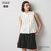 Women's Linen-Blend Sleeveless Blouse | Off White | XL | UNIQLO US