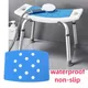 1~10PCS Bathroom Bath Chair Non-slip Warm EVA Blue Aid Seat Bathroom Bath Chair Shower Stool Seat