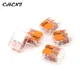 5Pcs Hot Sale Wago 221-412 LEVER-NUTS 2 Conductor Compact Connector 10 PK Copper Wire Junction