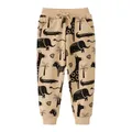 Jumping Meters 2-7T Animals Sweatpants For Boys Girls Drawstring Toddler Kids Trousers Full Length