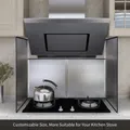 Kitchen Splatter Guard Cooking Custom Size Stove Top Stainless Steel Grease Splatter Screen for