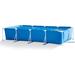 ASTER-FORM CORP 2.8 ft x 14.8 ft x 7.3 ft PVC Frame Set Pool, Polyester in Blue | 33 H x 87.6 W x 177 D in | Wayfair L000XO2RV8