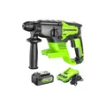 Greenworks G24HD Brushless Motor ROTARY HAMMER 24V SDS-PLUS 4-mode r for drill hammer hammer