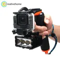 Shutter Trigger + Floating Hand Grip Diving Buoyancy Stick For GoPro HERO7 /6 Black /5 Black Diving