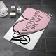 V-VICTORIA’S S-SECRET Bath Mat Balcony Non Slip Carpet for Kitchen Floor Mats Entrance Door Doormat