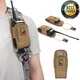 Tactical Molle Radio Walkie Talkie Pouch 1000D Outdoor Portable Radio Interphone Holster Carry Bag