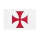 Masonic Knights Church Warriors Flag 90 x 150cm 3 x 5ft Custom Banner Metal Holes Grommets Indoor