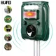 Solar Powered Outdoor Animal Repeller Motion Sensor Garden Flash Light Dog Cat Raccoon Rabbit Animal