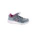 New Balance Sneakers: Athletic Platform Activewear Gray Print Shoes - Women's Size 7 - Almond Toe