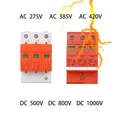 DC1000v Solar Power Surge Protector Surge Protective Device SPD Arrester Voltage House Poles AC240v