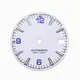 High Quality 28.5mm Watch Dial Nh35 With Green C3 Bright Luminous For Crown At 3 3.8 Clock Seiko
