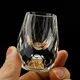 15/50ml Luxury Crystal Glass Vodka Glass Sake Shochu Glass Bar Liqueur Double Bottom Gold Foil Glass