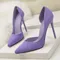 2025 New Woman Pumps Suede High Heels Ladies Pointed Toe Office Stiletto Women Shoes Party Heels 10