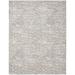 Gray/White Area Rug - Nourison Rectangle CK005 8' X 10' Area Rug | Wayfair 099446869883