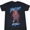 New Michael Jackson Beat It 1982 Tour Retro Vintage Mens T Shirt