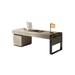Recon Furniture 62.99"Gray Modern Desk, Solid Wood | 29.53" H x 62.99" W x 27.56" D | Wayfair Desks0319TM5088733884737RF160