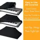 Electric Piano Dust Cover For 88/61Keys Keyboard Stretchable Elastic Fabric Synthesizer Cover