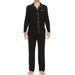 Symmar Dream Collection Micro Modal Jersey Above Knee Bathrobe w/ Pockets | XS | Wayfair MIC4003-NV XS