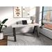 Latitude Run® Modern A-Frame Desk Writing Desk Metal in White | 30 H x 72 W x 30 D in | Wayfair 7DCD4DE1902A409FBBC679494CD05964