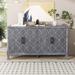 Winston Porter Rhilley 60.00" Sideboard, Wood in Gray | 33 H x 60 W x 16 D in | Wayfair 3954B63A0AE34B6BAB333576A1E20515