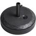 Arlmont & Co. Silvino 8.82 Lb. Resin Umbrella Base Plastic/Resin in Black | 4.53 H x 19.68 W x 19.68 D in | Wayfair