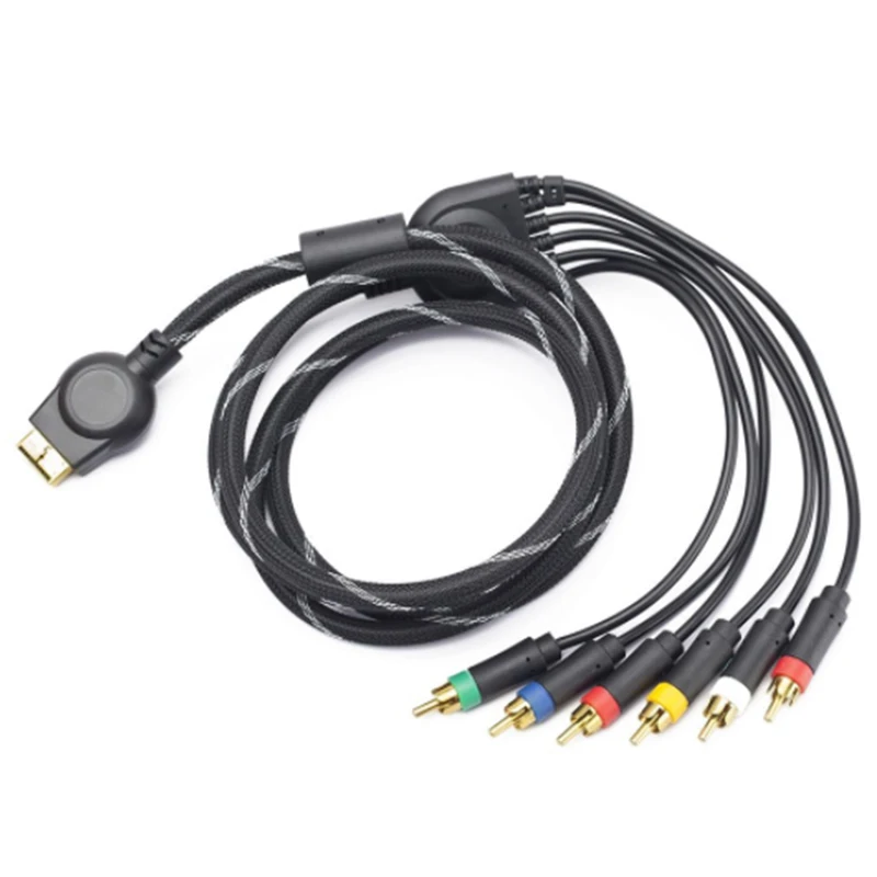 Geeignet für ps2/ps3 Komponenten kabel 1,8 m geeignet für ps hoch auflösendes Spiel kabel zubehör