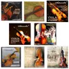 Astonvilla Professionelle Violine Viola Cello Saiten (E-A-D-G) Mehrere Farben Nickel Silber