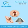 LEEOUKC ugello Laser singolo/doppio strato Dia.28mm calibro 0.8 - 5.0mm per testina di taglio Laser