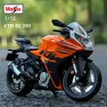 Maisto 1:12 KTM RC 390 Sportster modello di moto statico Die Cast veicoli da collezione Street