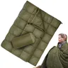 Winter Daunen Camping Quilt Indoor Outdoor Camping Decke packbare Camping Quilt tragbare Thermo