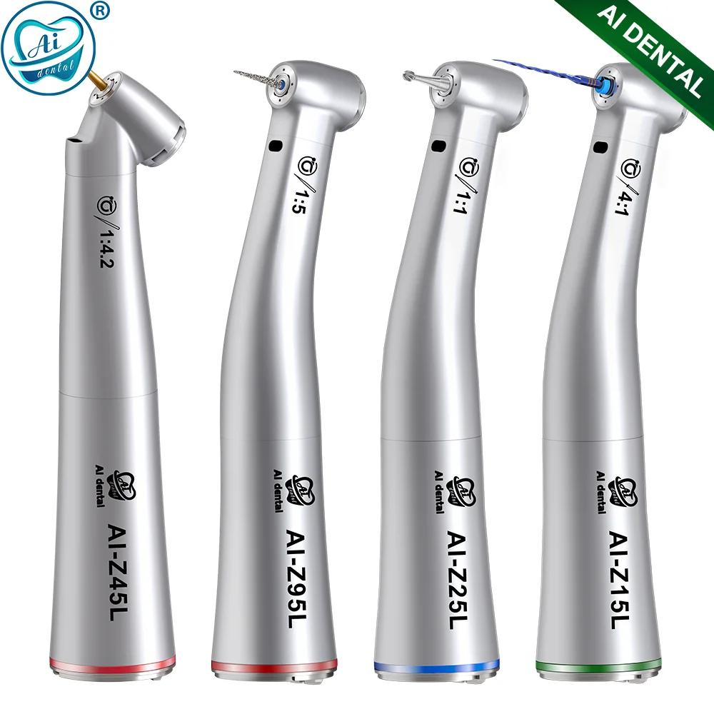 AI-Z Serie Z45L/Z95L/Z25L/Z15L/Z65L gerade Low Speed Contra Winkel Dental Handstück für LED elektrische motor Zahnmedizin werkzeuge Image