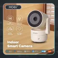 MOESTuya WiFi Indoor Pan/Tilt Telecamera di sicurezza intelligente 4MP HD Visione notturna a infrarossi Monitor di rilevamento del suono del movimento Pattuglia panoramica