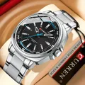 Curren neue Top-Marke Luxus Herren uhren wasserdichte Edelstahl Uhr Quarz Herren Business Armbanduhr